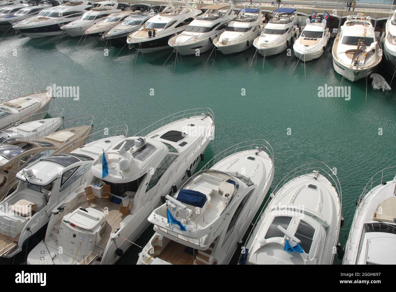 Salone Internazionale di Genova - Salone Nautico Internazionale di Genova Foto Stock