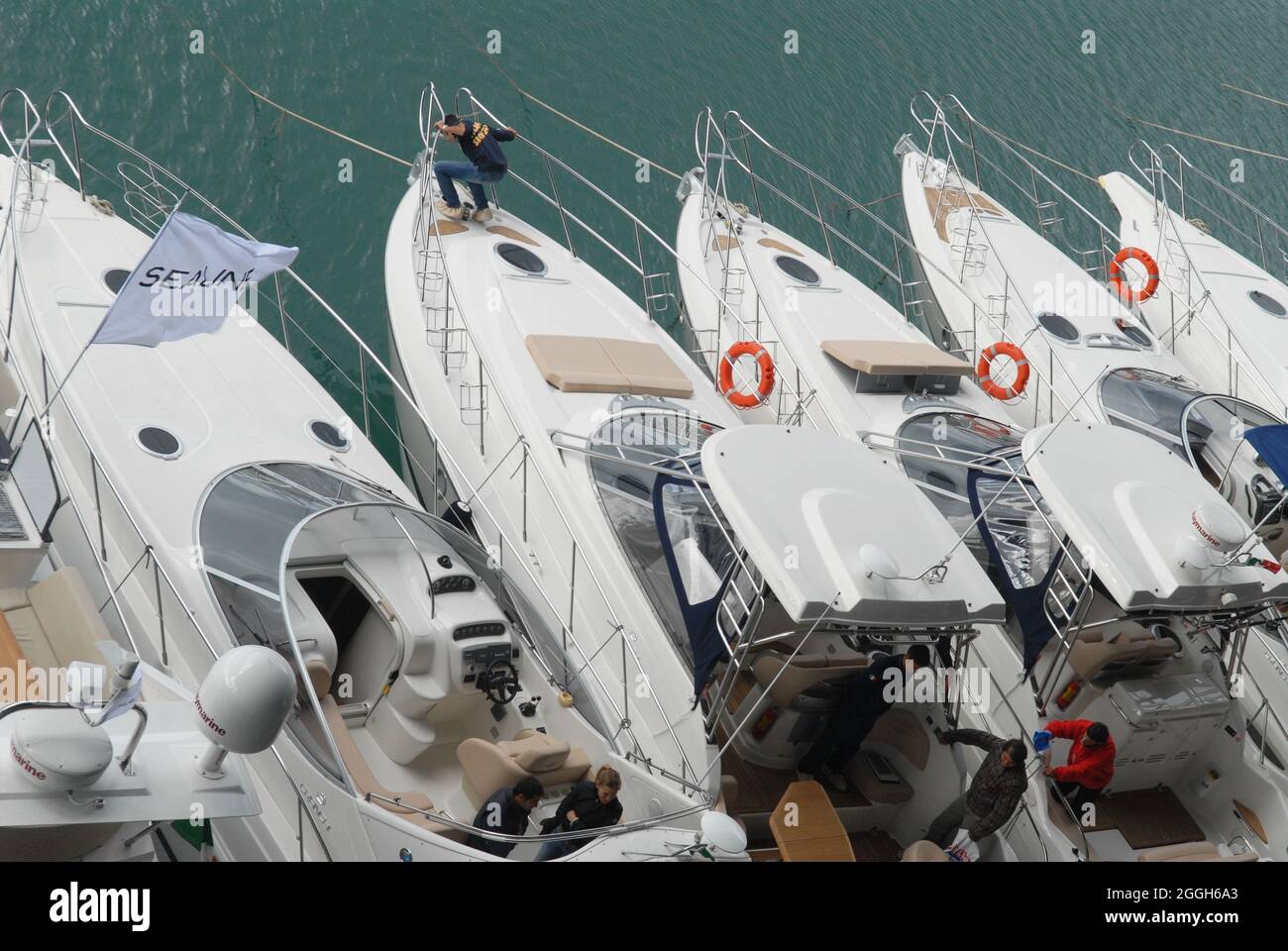 Salone Internazionale di Genova - Salone Nautico Internazionale di Genova Foto Stock