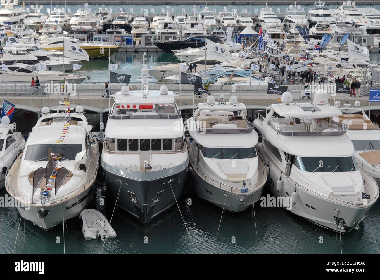 Salone Internazionale di Genova - Salone Nautico Internazionale di Genova Foto Stock