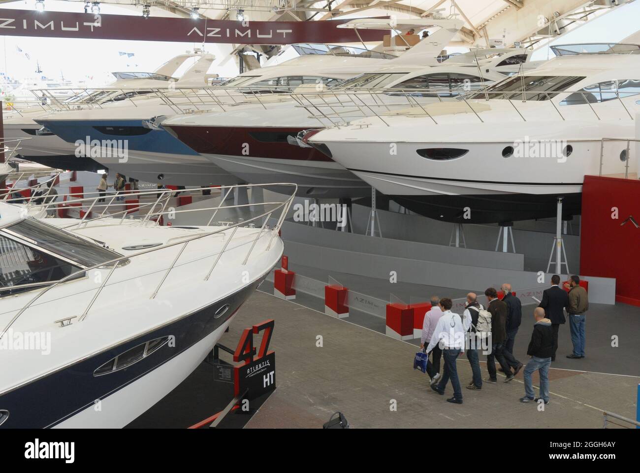 Salone Internazionale di Genova - Salone Nautico Internazionale di Genova Foto Stock