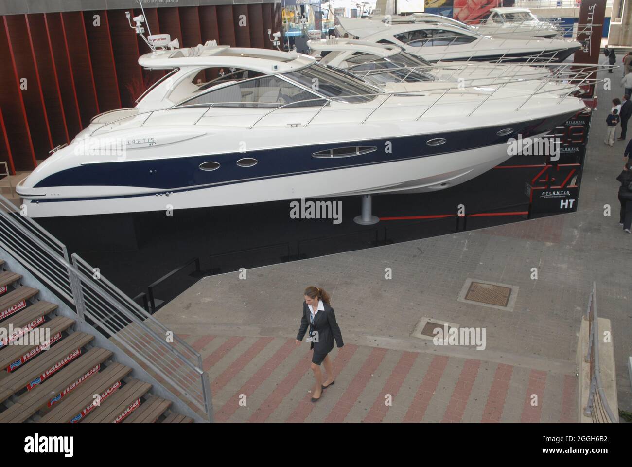 Salone Internazionale di Genova - Salone Nautico Internazionale di Genova Foto Stock