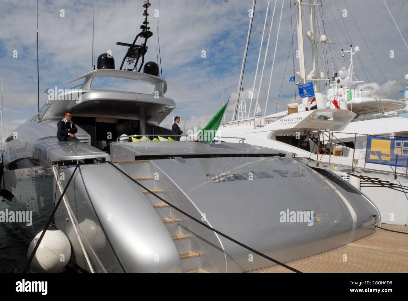 Salone Internazionale di Genova - Salone Nautico Internazionale di Genova Foto Stock