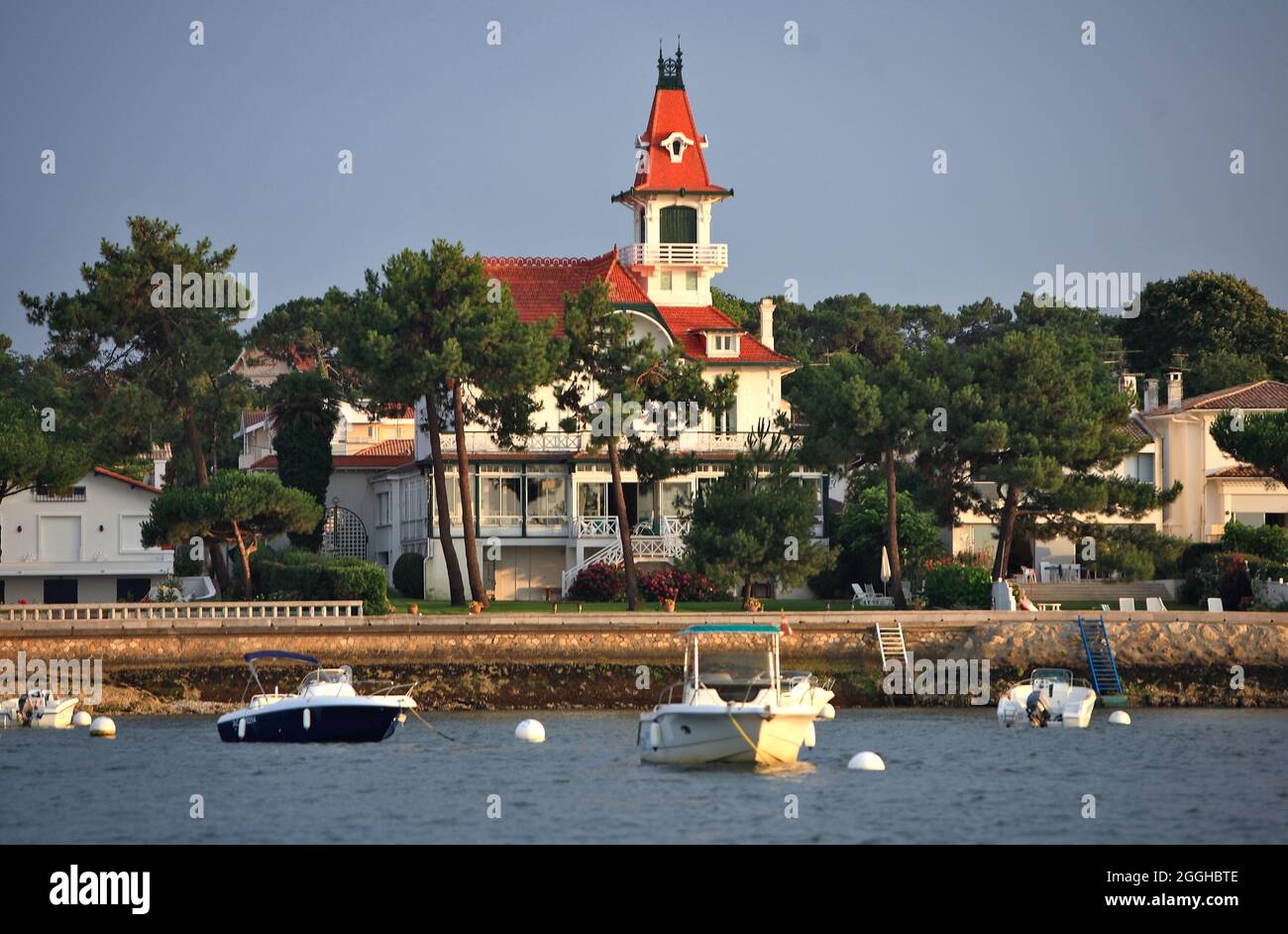 FRANCIA. GIRONDE (33) BELLISSIME VILLE DI ARCACHON Foto Stock