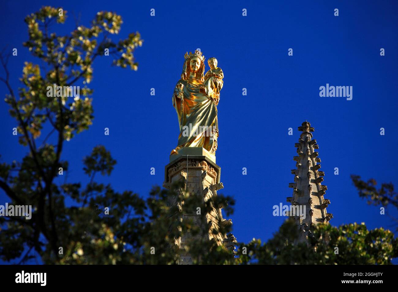 FRANCIA, GIRONDE (33) BORDEAUX, TORRE PEY-BERLAND Foto Stock