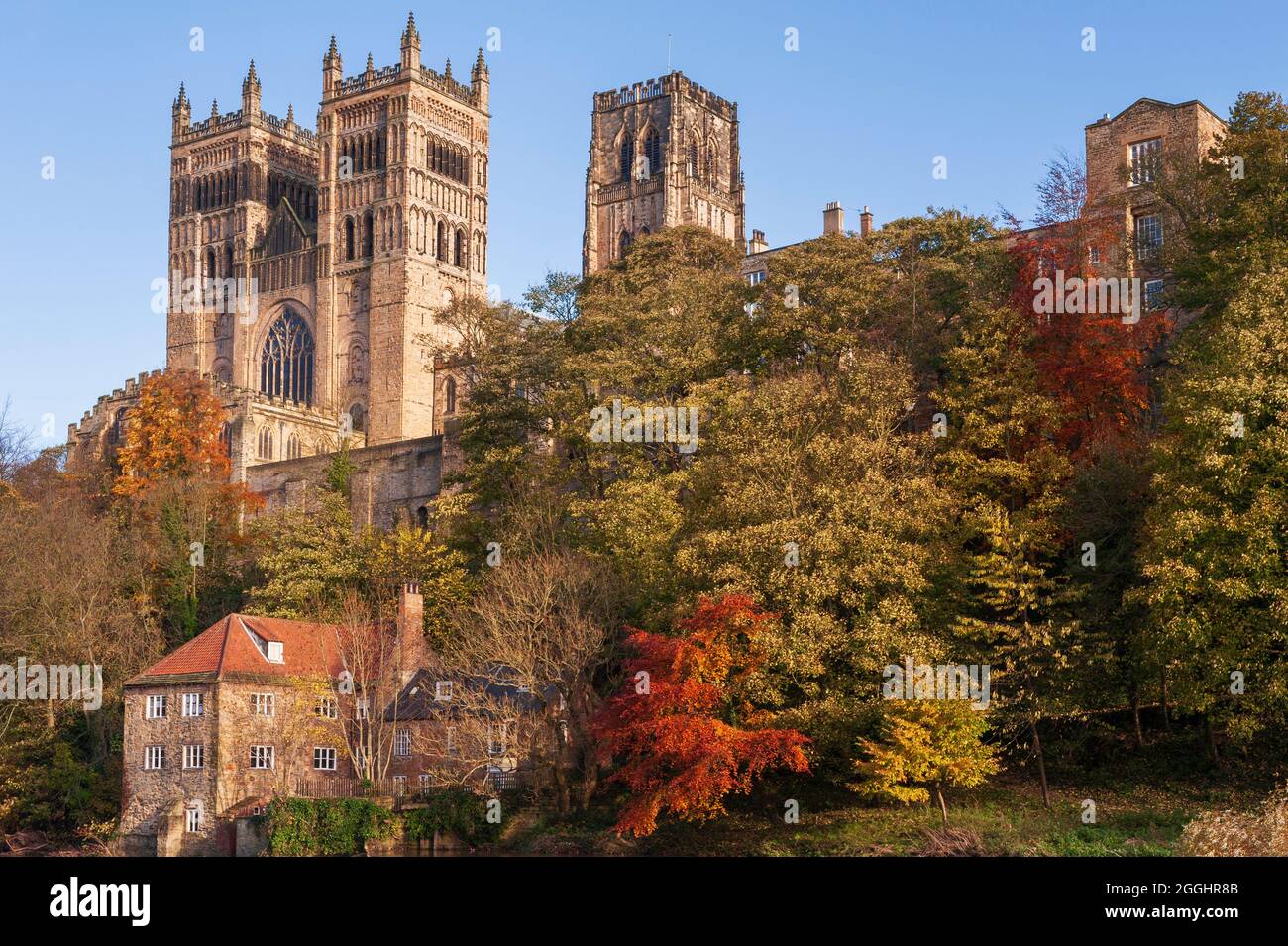 La Cattedrale di Durham Foto Stock