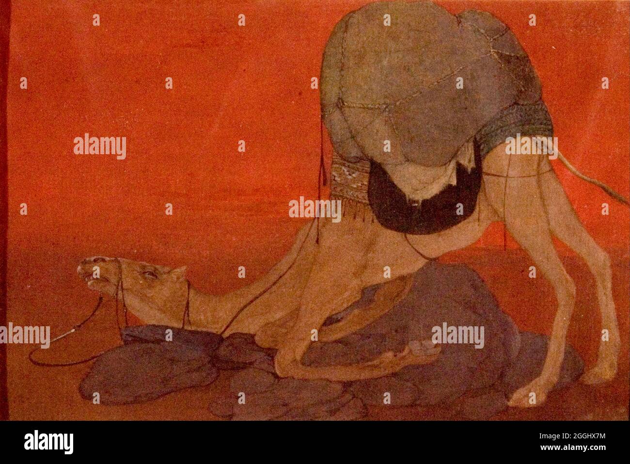 Abanindranath Tagore - fine del viaggio - 1913 Foto Stock