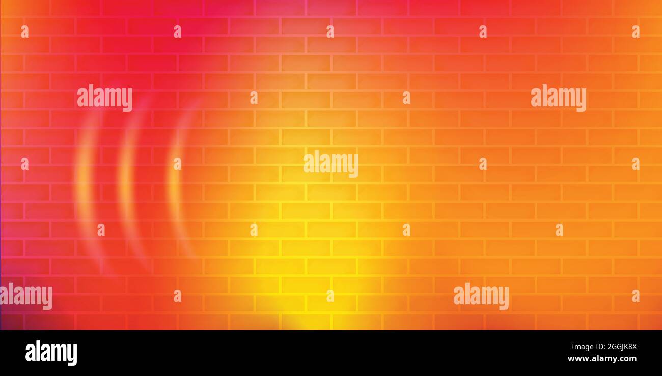 Template grafica business sito web luce arcobaleno sfondo astratto sfondo trama carta da parati mattone muro modello digitale arte vettoriale illustrazione Illustrazione Vettoriale