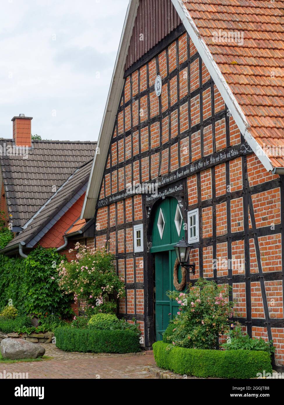 Höckel museo di storia locale vicino Voltlage, Artland, Osnabrücker Land, bassa Sassonia, Germania Foto Stock