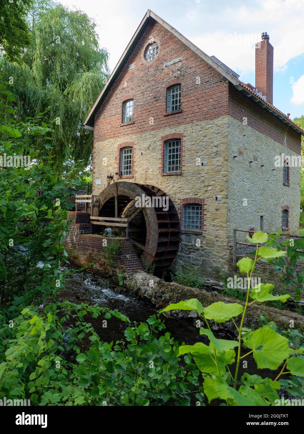 Knollmeyers Mühle, Nettetal, Osnabrück, Osnabrücker Land, bassa Sassonia, Germania Foto Stock