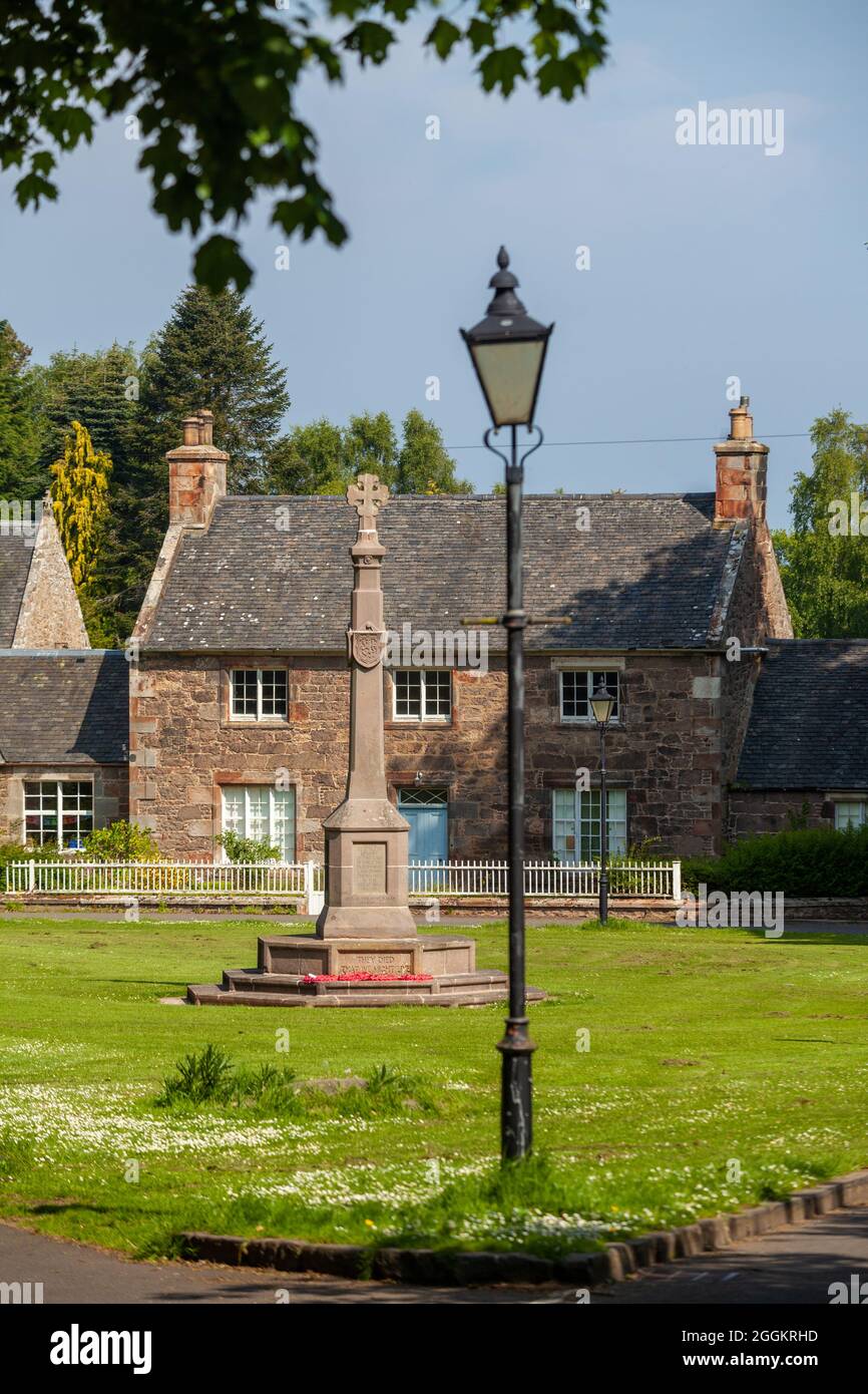 Dirleton verde village, Lothian orientale Foto Stock