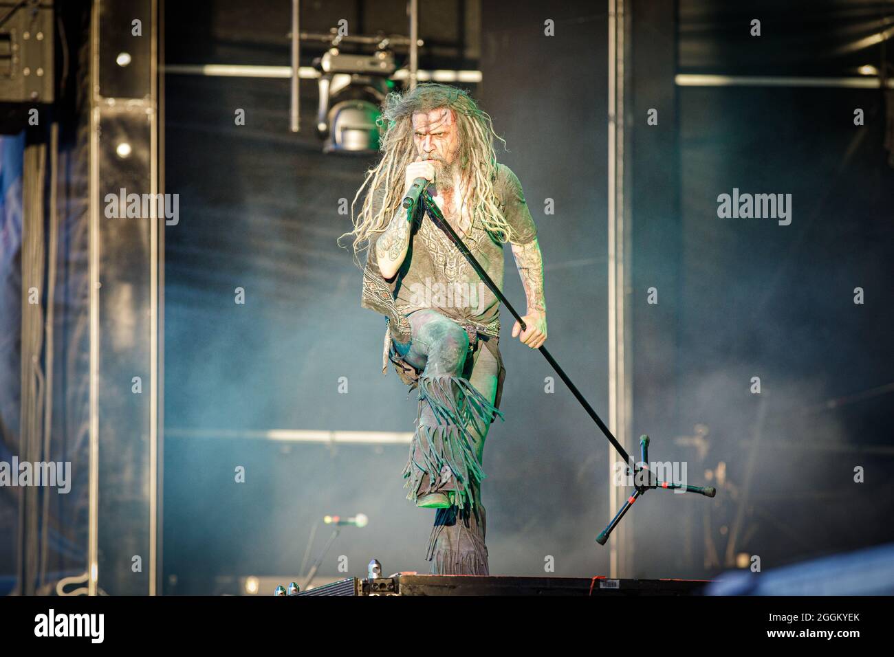 Copenaghen, Danimarca. 22 giugno 2019. Il cantante e musicista americano Rob Zombie suona un concerto dal vivo durante il festival danese dei metalli pesanti Copenhell 2019 a Copenaghen. (Photo credit: Gonzales Photo - Thomas Rungstrom). Foto Stock