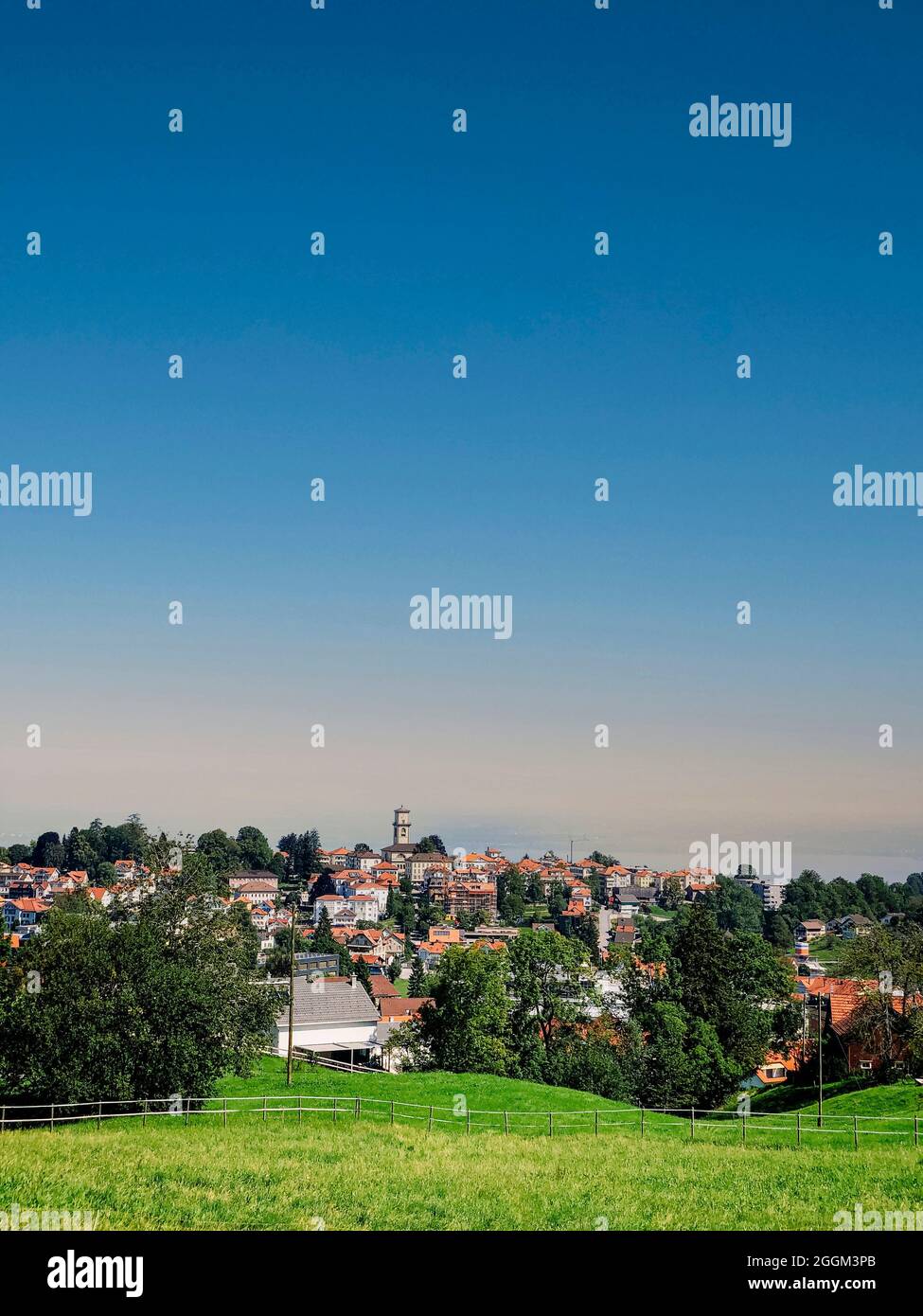 Lago di Costanza, Rorschach, città, Svizzera Foto Stock