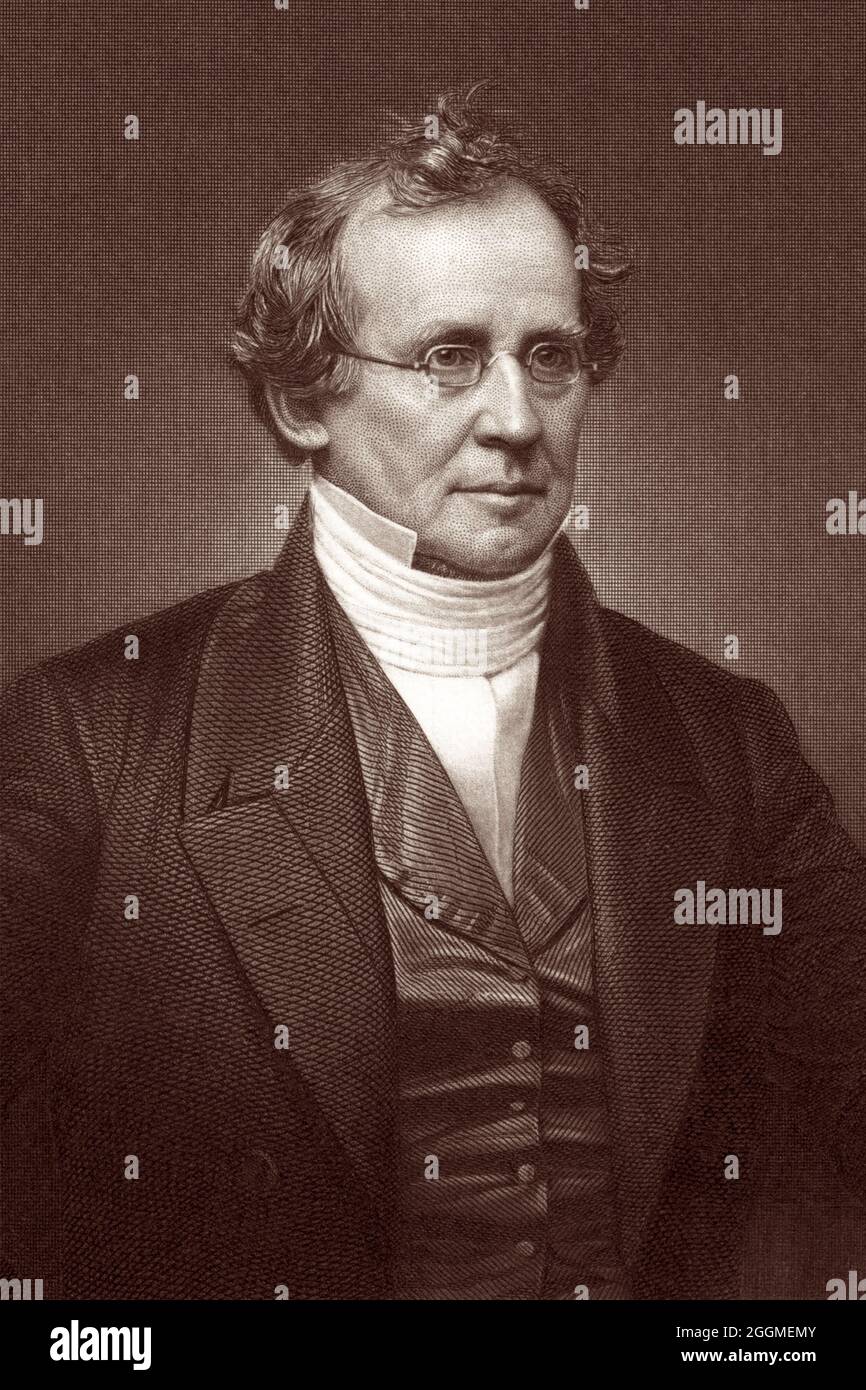 Charles Hodge (1797-1878), teologo presbiteriano conservatore e presbitero del Seminario Teologico di Princeton tra il 1851 e il 1878. (USA) Foto Stock