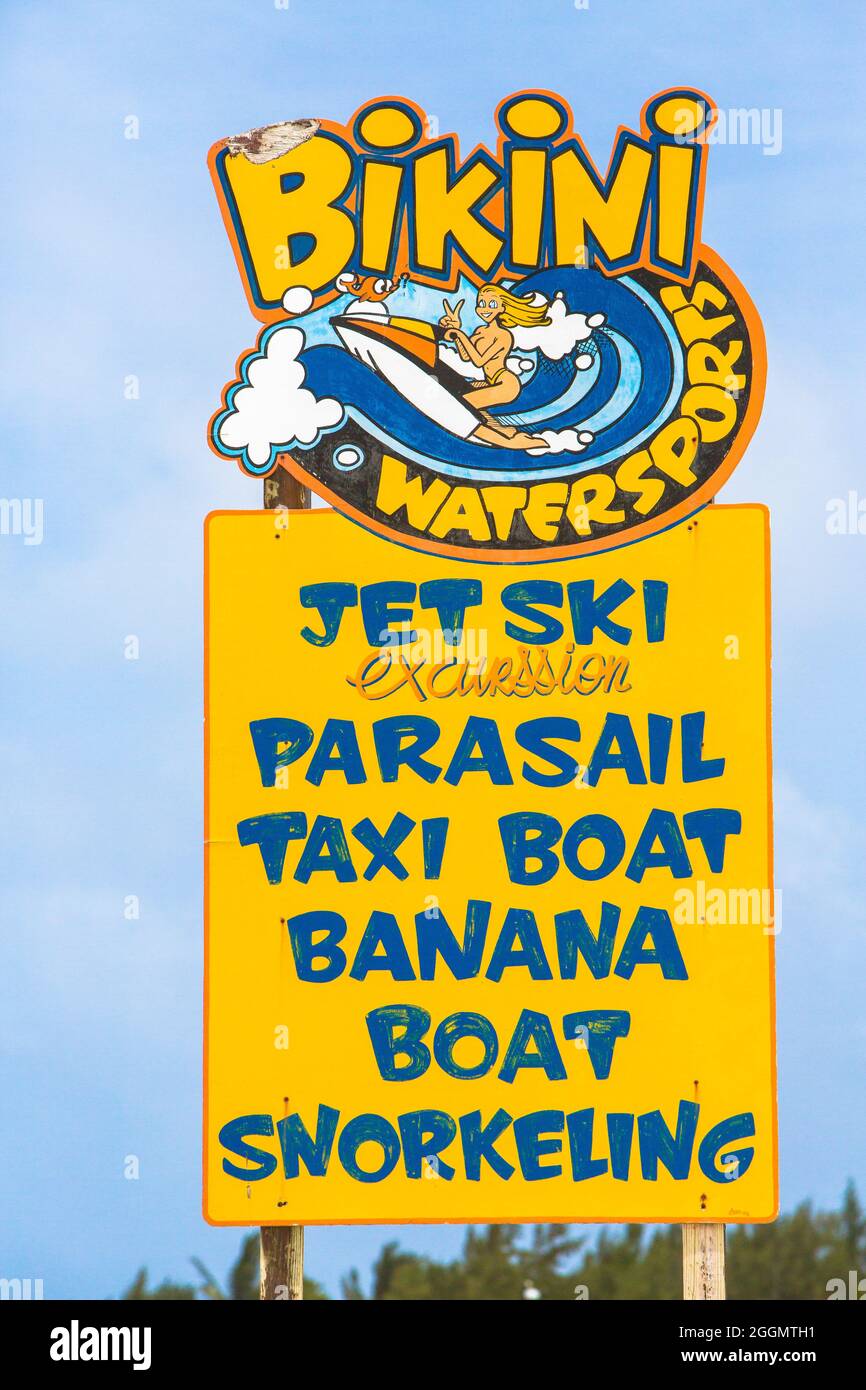 ANTILLE FRANCESI. SAINT MARTIN ISLAND (GUADALUPA).ORIENT BAY BEACH Foto Stock