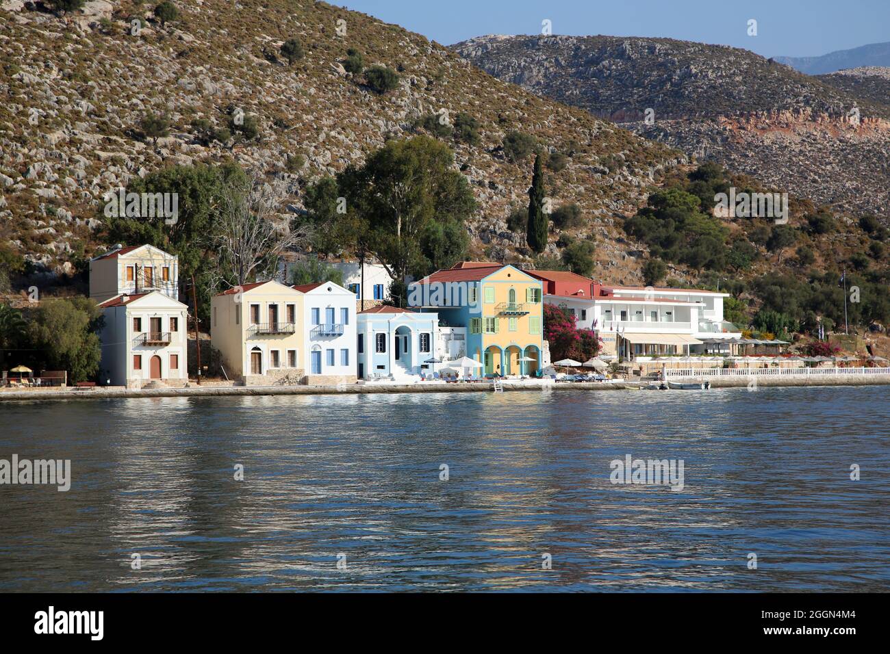 Isola di Kastelorizo, Grecia Foto Stock