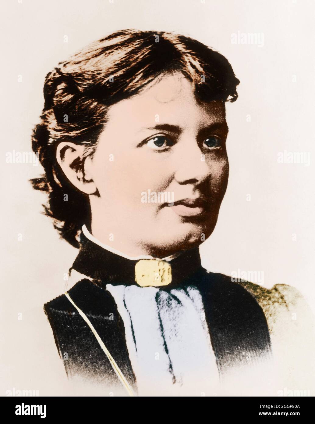 Sofia Vasilyevna Kovalevskaya (1850-1891) è stata una matematica russa, la prima donna in Europa a laurearsi in matematica. Foto Stock