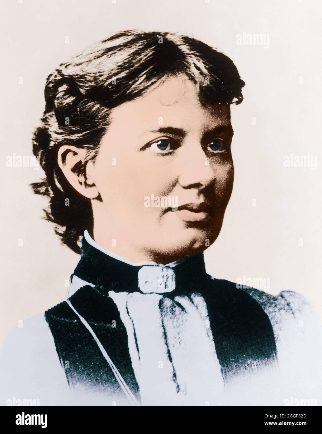 Sofia Vasilyevna Kovalevskaya (1850-1891) è stata una matematica russa, la prima donna in Europa a laurearsi in matematica. Foto Stock