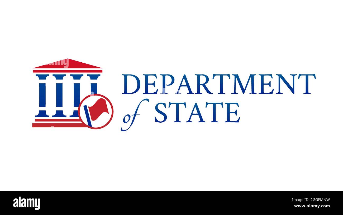 Icona Dipartimento di Stato USA Illustrazione Vettoriale