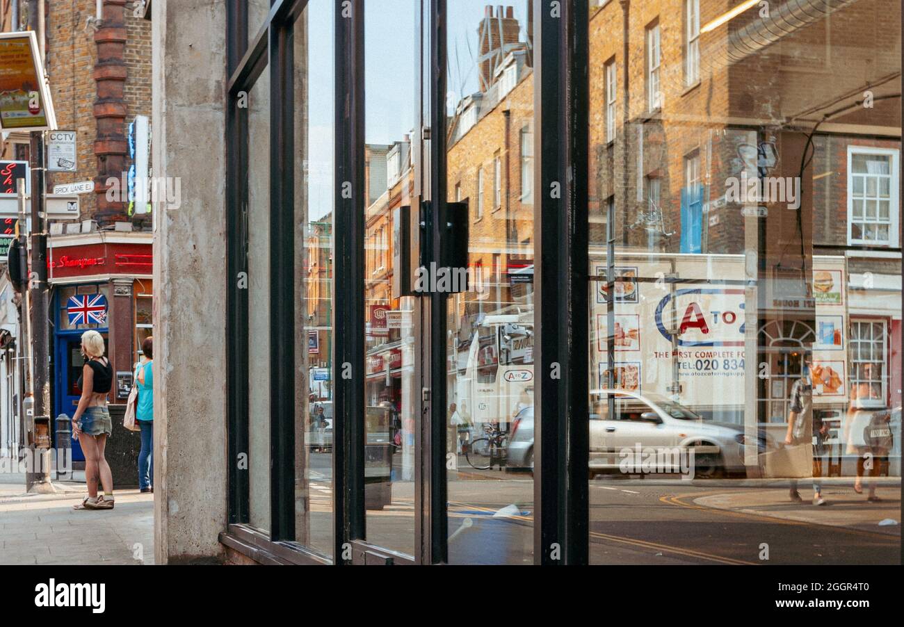 Fotografia di strada a Londra Foto Stock