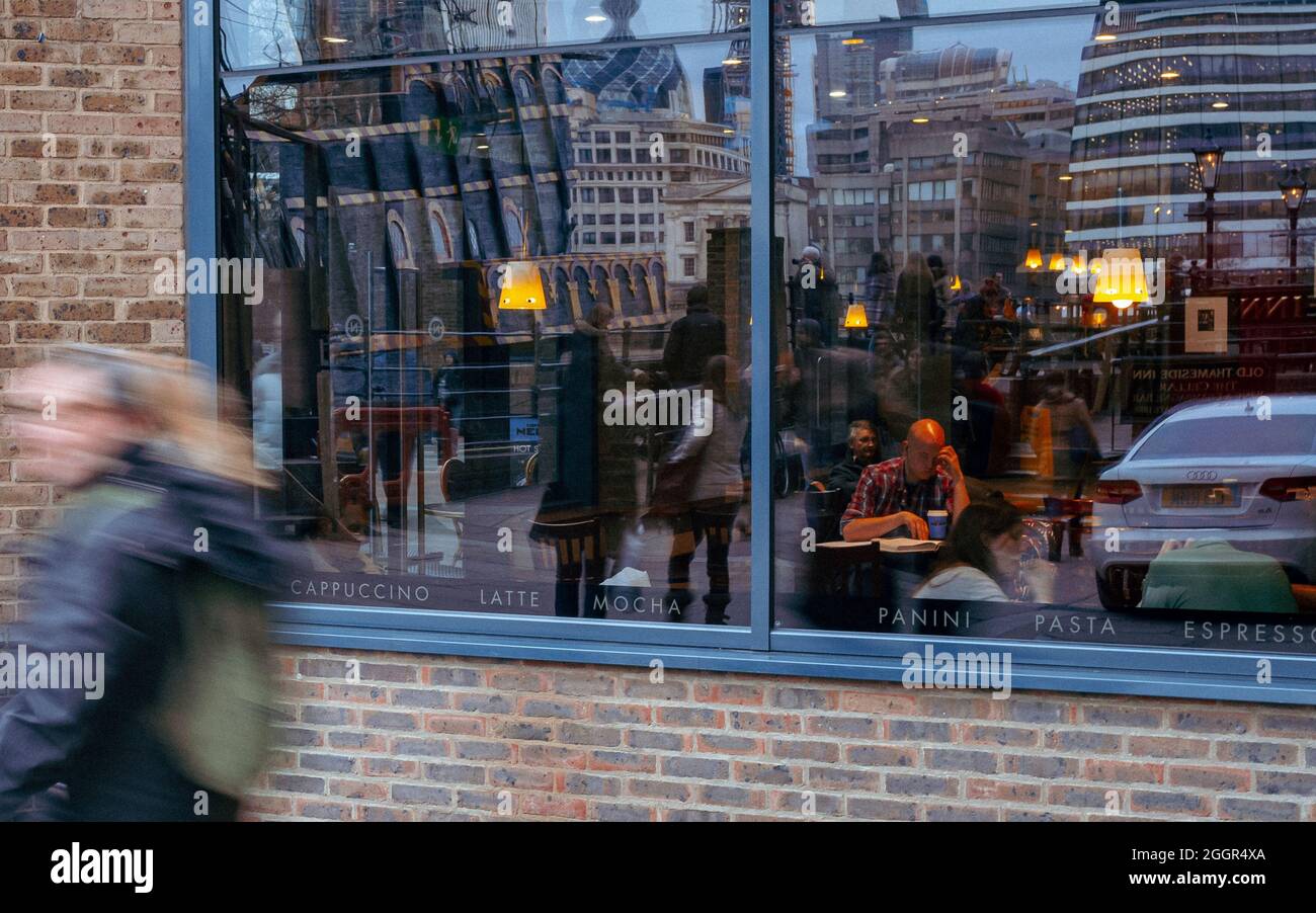Fotografia di strada a Londra Foto Stock