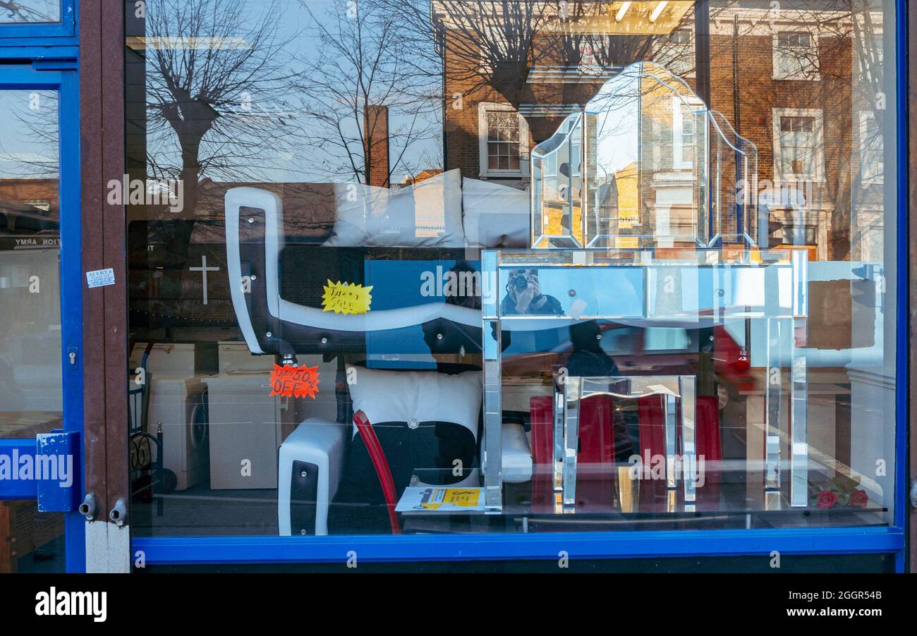 Fotografia di strada a Londra Foto Stock