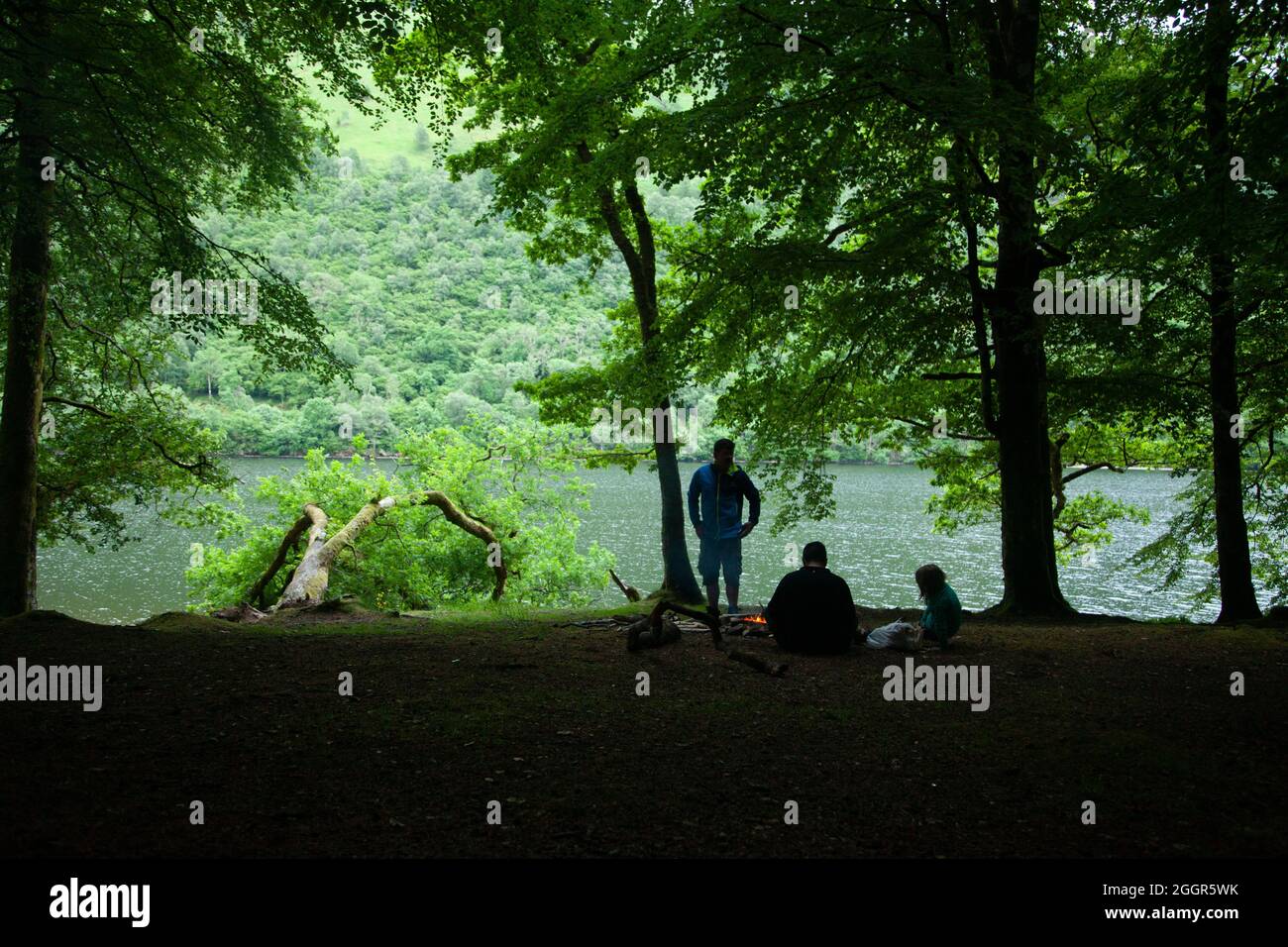 Kayak, Caledonian Canal, Highlands, Scozia, Regno Unito. Foto Stock