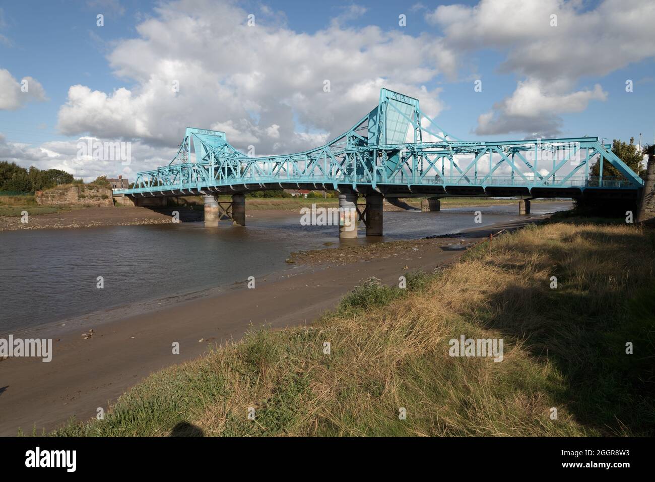 Il ponte Jubilee a Queensferry, conosciuto anche come il Ponte Blu Foto Stock