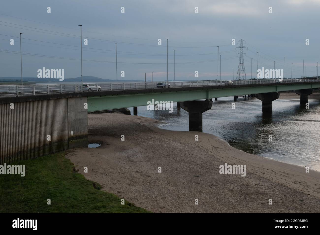 The Loughor Bridge, Loughor, Swansea, Galles Foto Stock