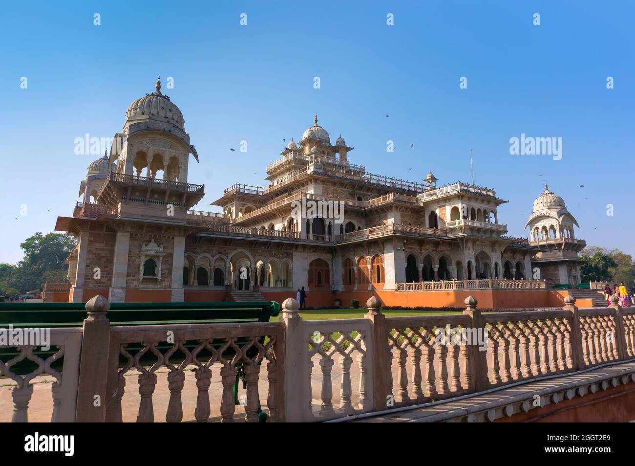 Albert Hall - Museo Centrale a jaipur, india Foto Stock