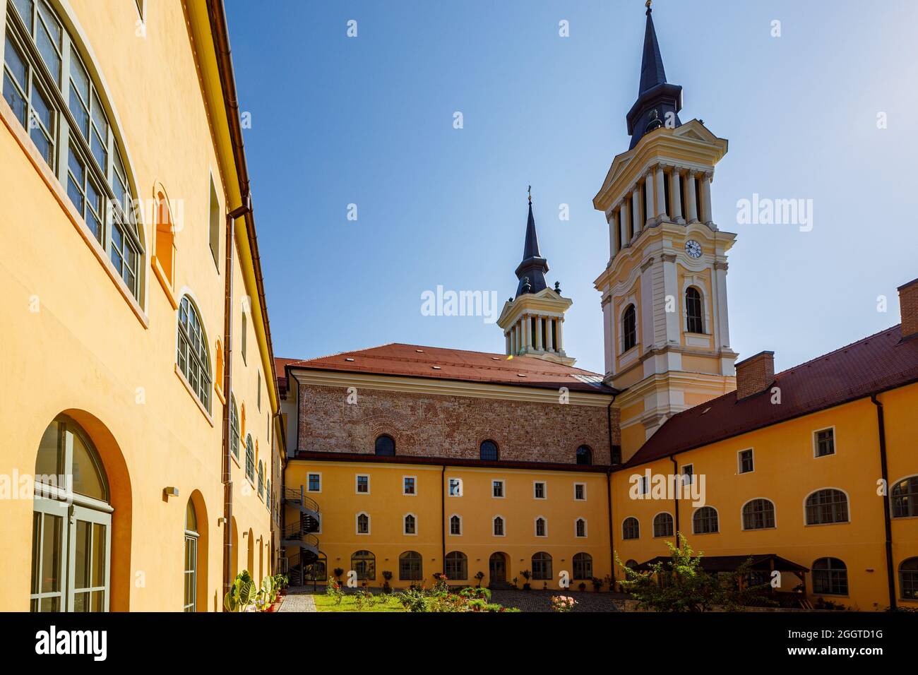 La cattedrale di Maria Radna ad Arad in Romania Foto Stock