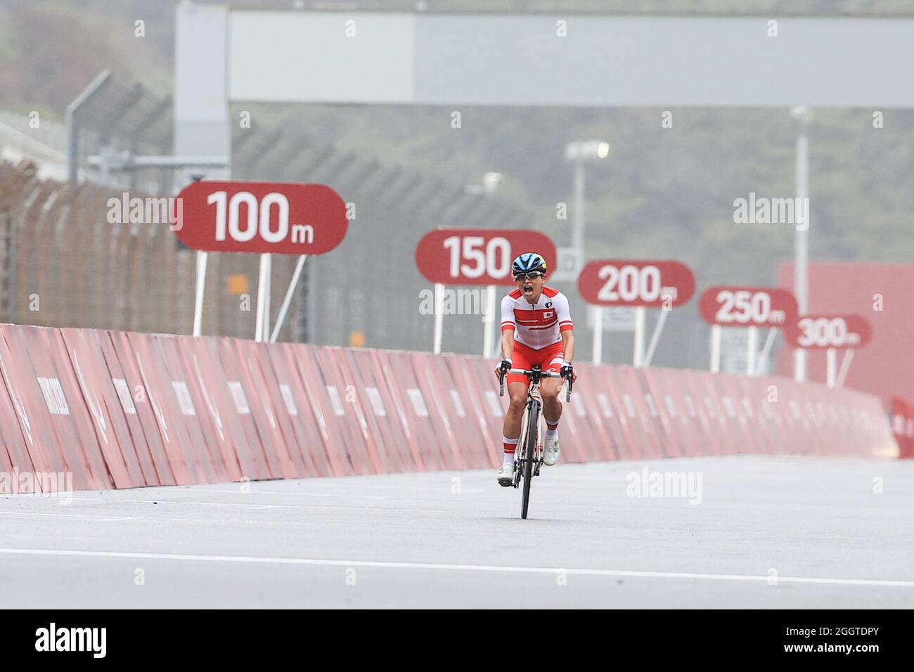 Shizuoka, Giappone. 03 Settembre 2021. Keiko Sugiura (JPN), 03 settembre 2021 - Ciclismo : Donna C1-3 Road Race durante i Giochi Paralimpici di Tokyo 2020 al Fuji International Speedway a Shizuoka, Giappone. Credit: AFLO SPORT/Alamy Live News Foto Stock