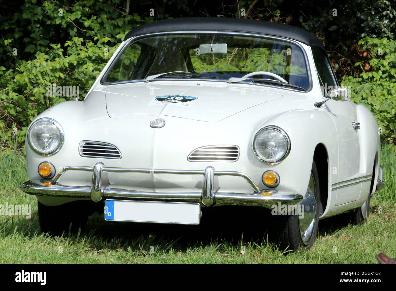 BREMA, GERMANIA - Sep 01, 2020: È un convertibile il colore è beige Foto Stock