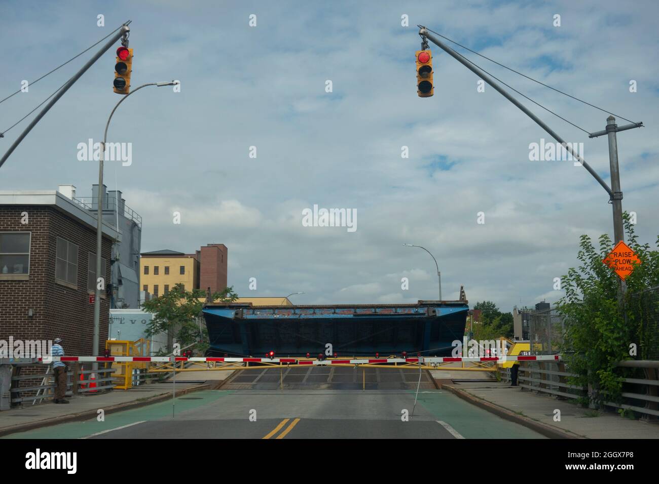 Terza strada ponte sul canale Gowanus Brooklyn NYC Foto Stock