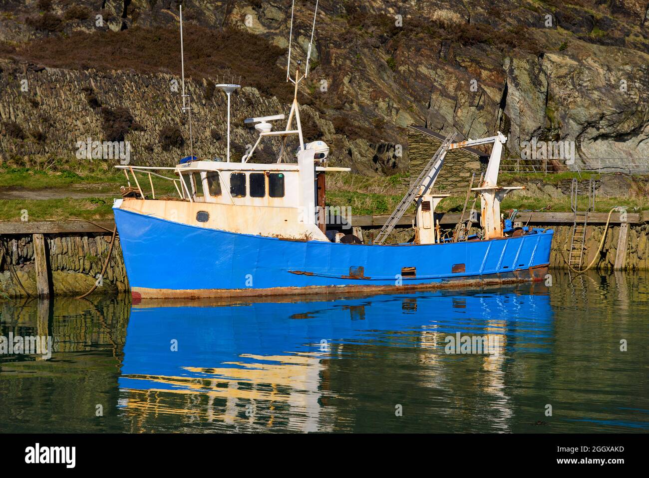 Porta Amlwch 28-02-21 Foto Stock