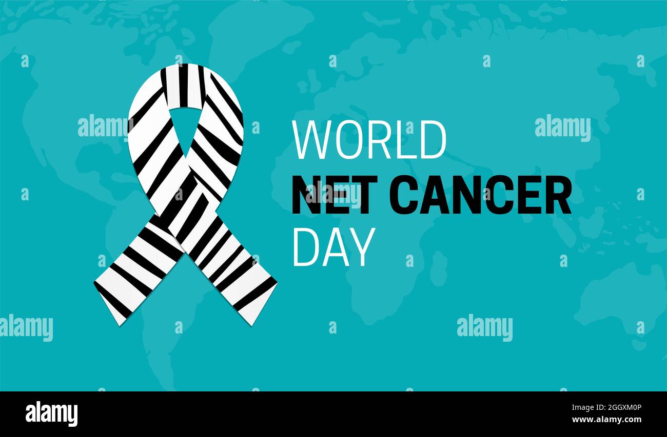 Illustrazione di sfondo della Giornata mondiale del cancro alla rete Illustrazione Vettoriale