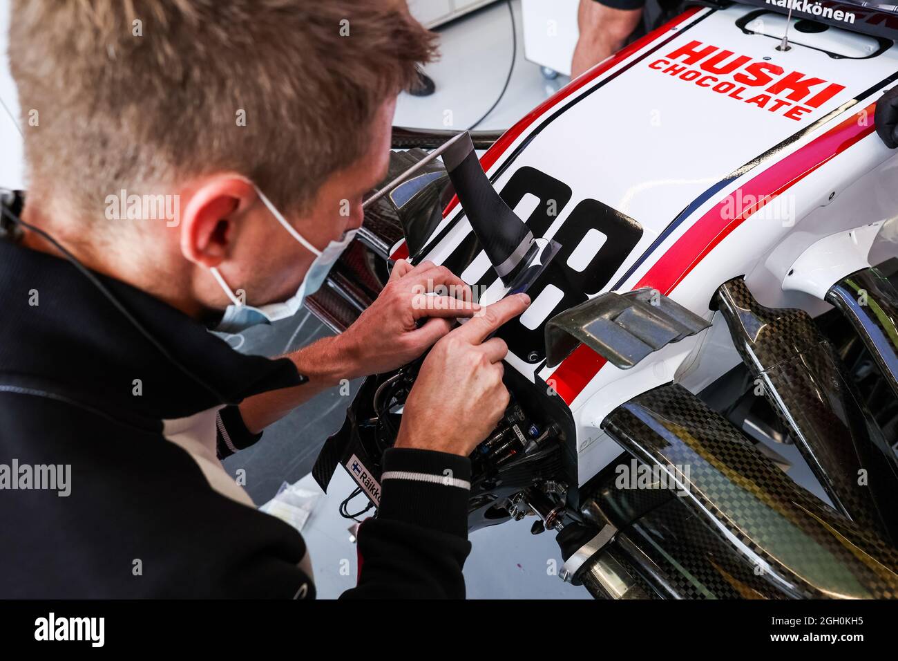 KUBICA Robert (pol), pilota di riserva dell'Alfa Romeo Racing ORLEN, durante il Gran Premio olandese di Formula 1 Heineken 2021, 13° round del Campionato del mondo di Formula uno FIA 2021 dal 3 al 5 settembre 2021 sul circuito di Zandvoort, a Zandvoort, Olanda Foto Stock