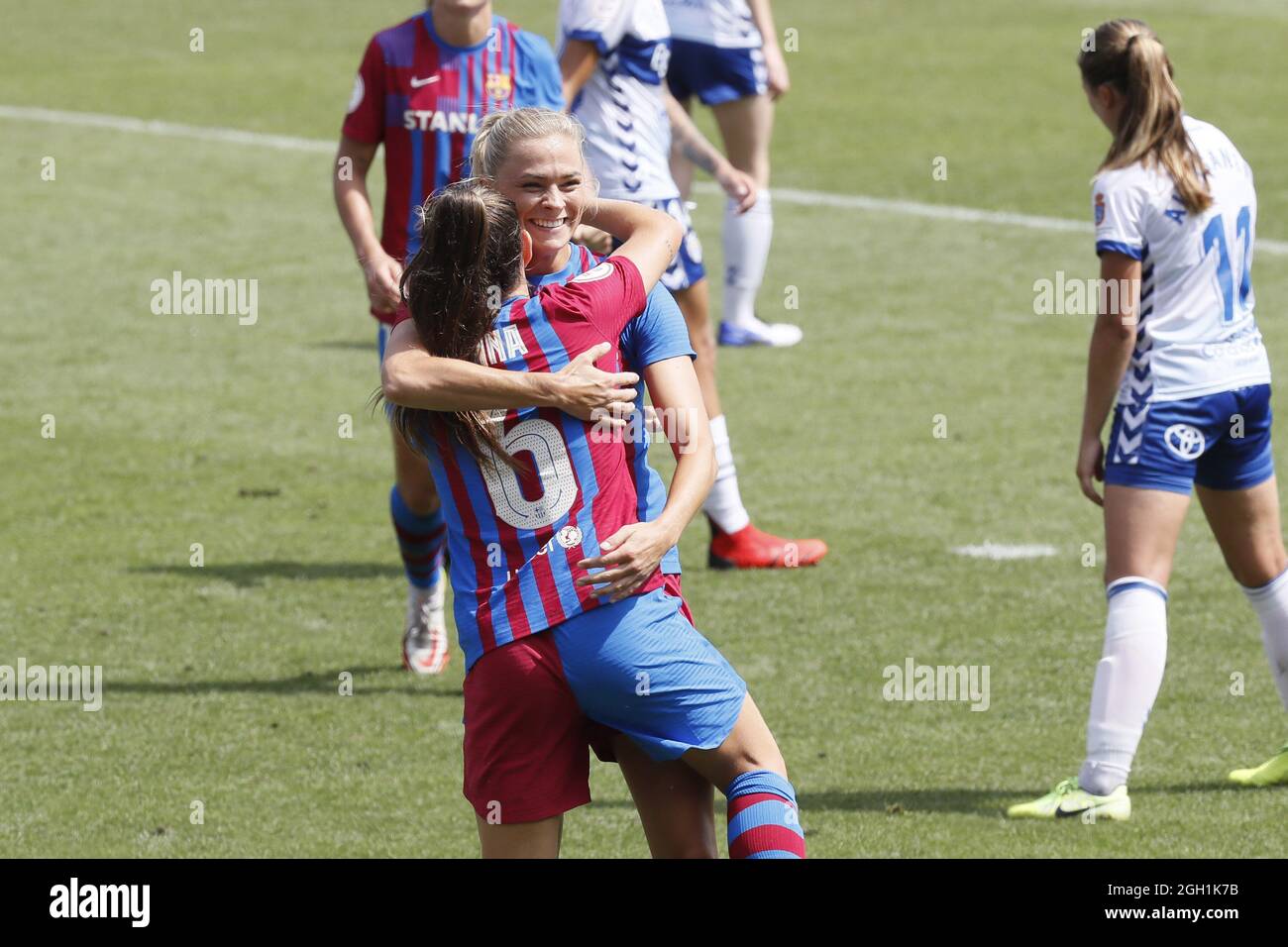 Barcellona, Spagna. 4 settembre 2021. Durante la partita LaLiga Santander tra Barcellona e Getafe allo stadio Camp Nou di Barcellona, Spagna. Credit: SPP Sport Press Photo. /Alamy Live News Foto Stock