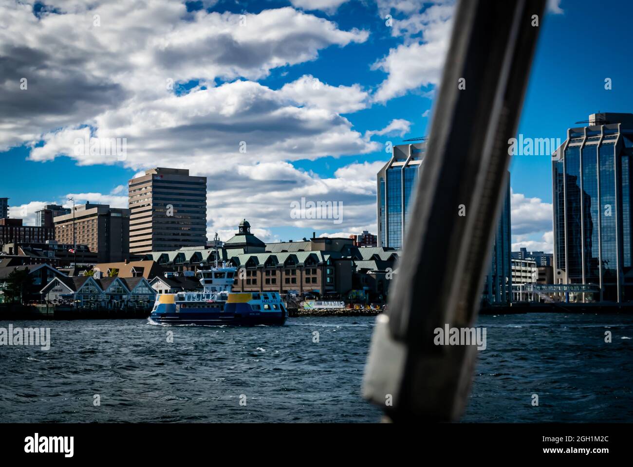 Skyline della città di Halifax Foto Stock