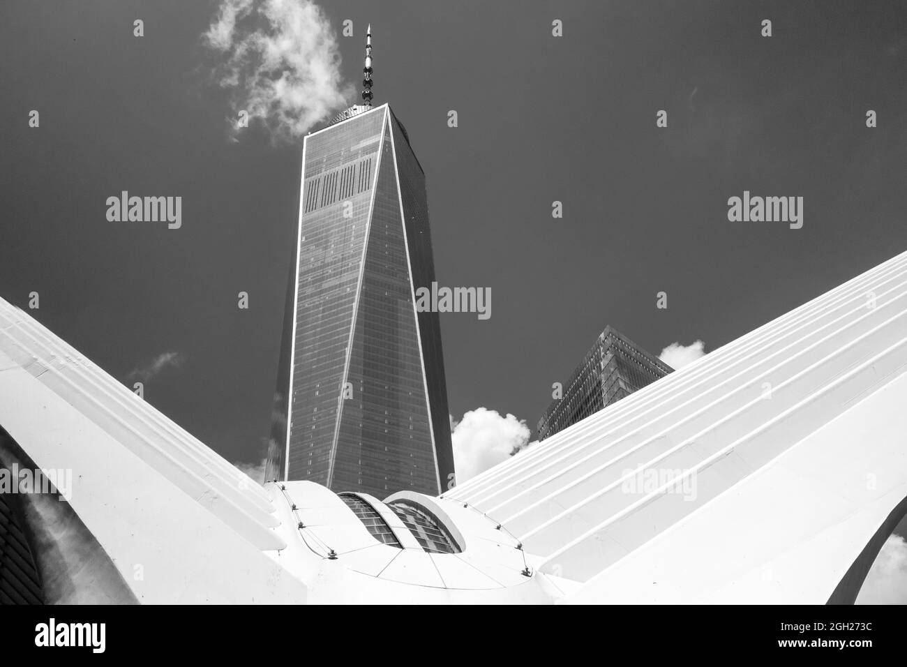 WTC Memorial 11 settembre NYC Foto Stock