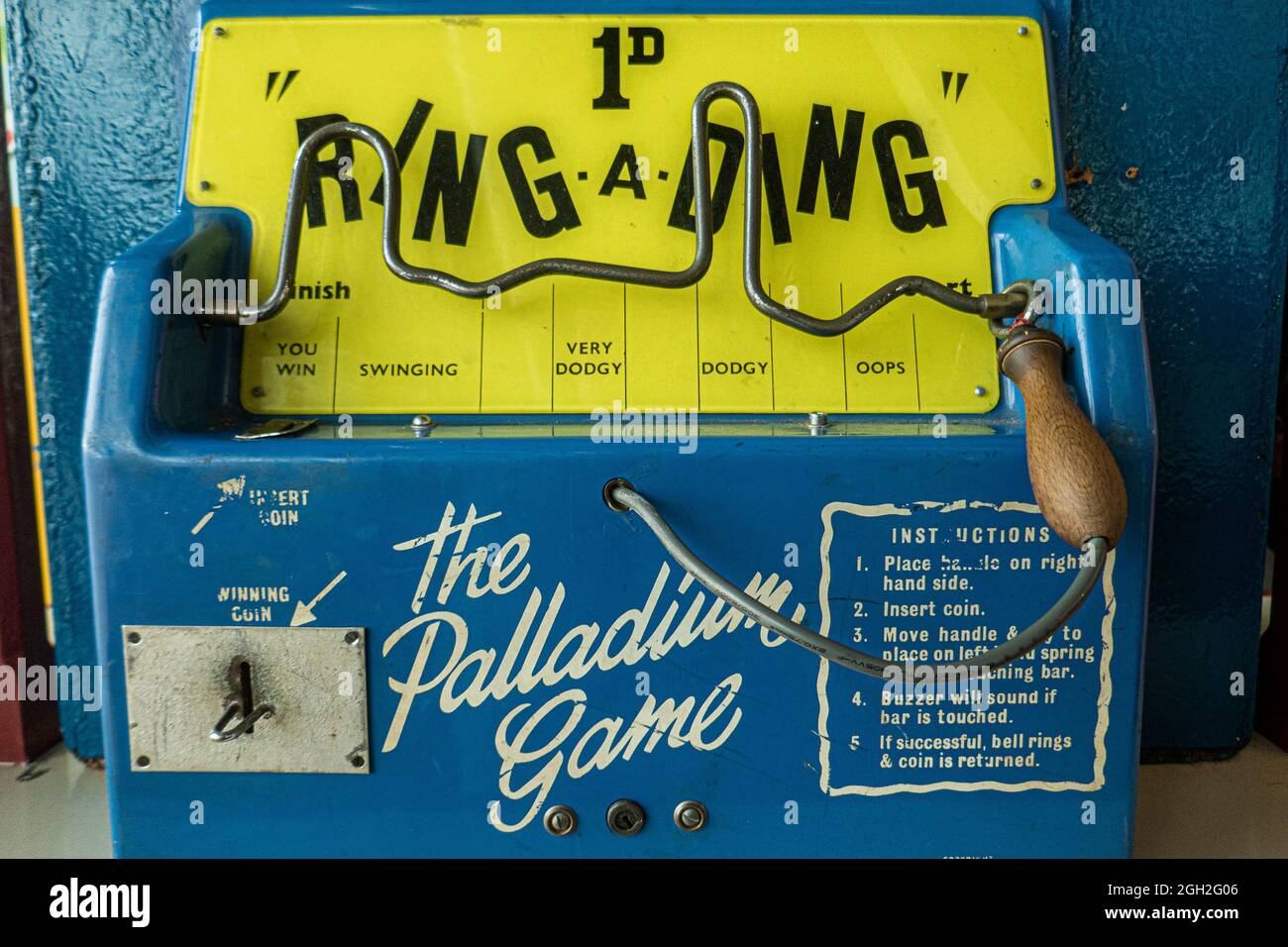 Southport Penny Arcade Giochi Foto Stock