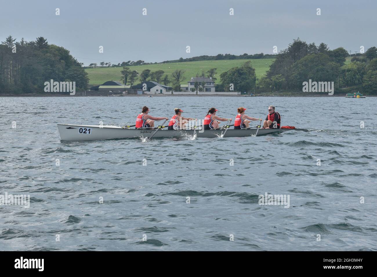 Bantry, West Cork, Irlanda. 4 settembre 2021. Bantry Rowing Club ha ospitato campionati nazionali di canottaggio offshore a Bantry questo fine settimana. Credit: Karlis Dzjamko/Alamy Live News Foto Stock