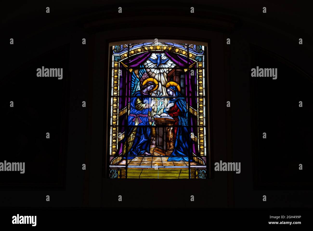 La Cattedrale della Madonna del Ponte, o Santa Maria del Ponte, è il luogo di culto principale a Lanciano, in provincia di Chieti, la cattedrale o Foto Stock