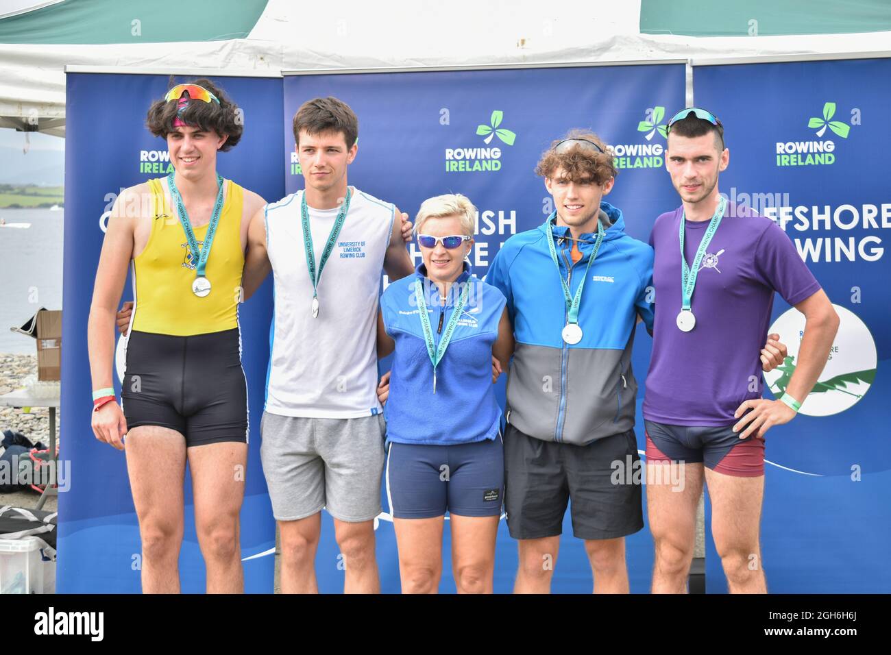 Bantry, West Cork, Irlanda. 5 settembre 2021. Bantry Rowing Club ha ospitato campionati nazionali di canottaggio offshore a Bantry questo fine settimana. Credit: Karlis Dzjamko/Alamy Live News Foto Stock