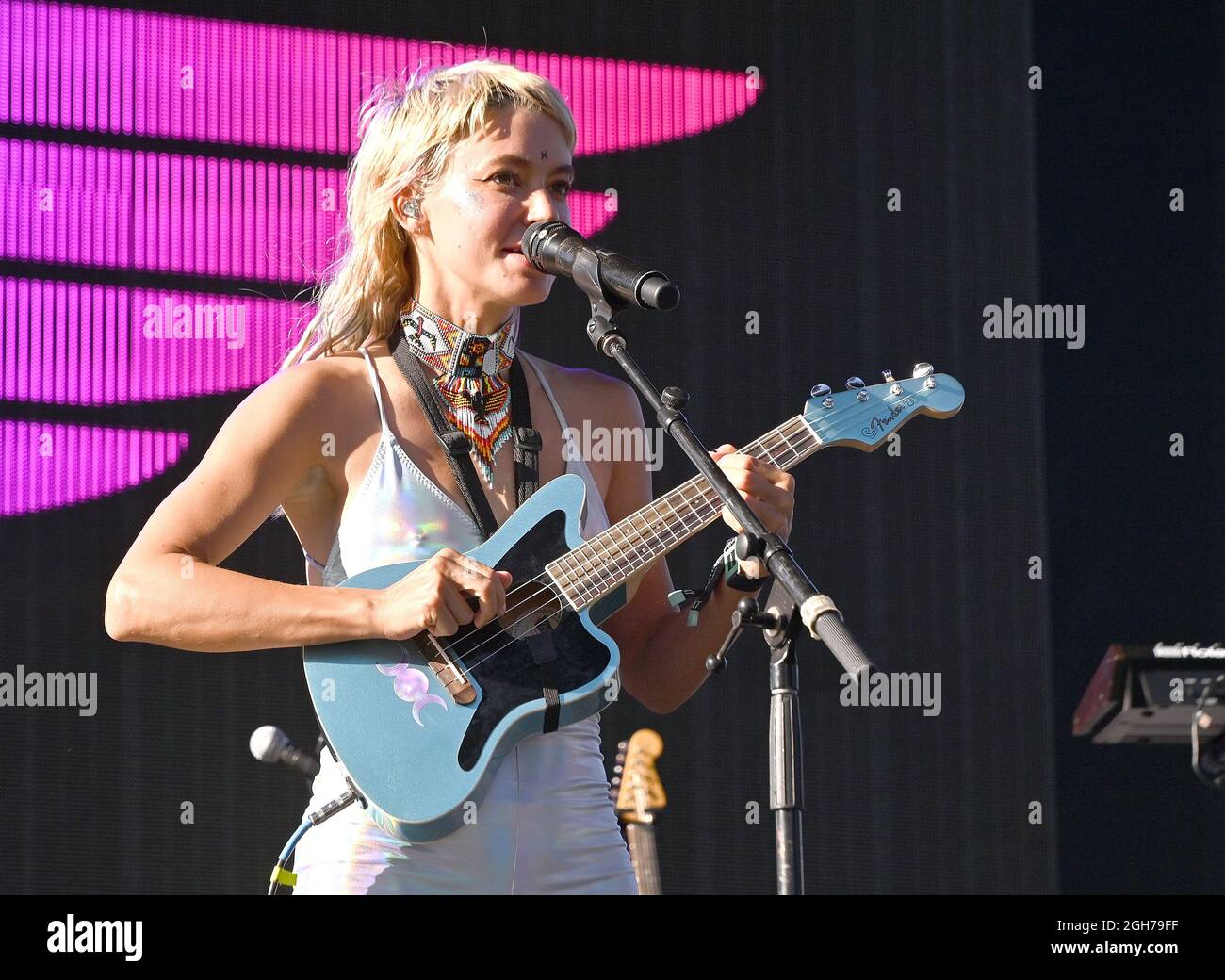 Meg Myers si esibisce durante il 2° giorno del 2021 BottleRock Napa Valley Festival il 4 settembre 2021 a Napa, California. Foto: Casey Flanigan/imageSPACE/MediaPunch Foto Stock