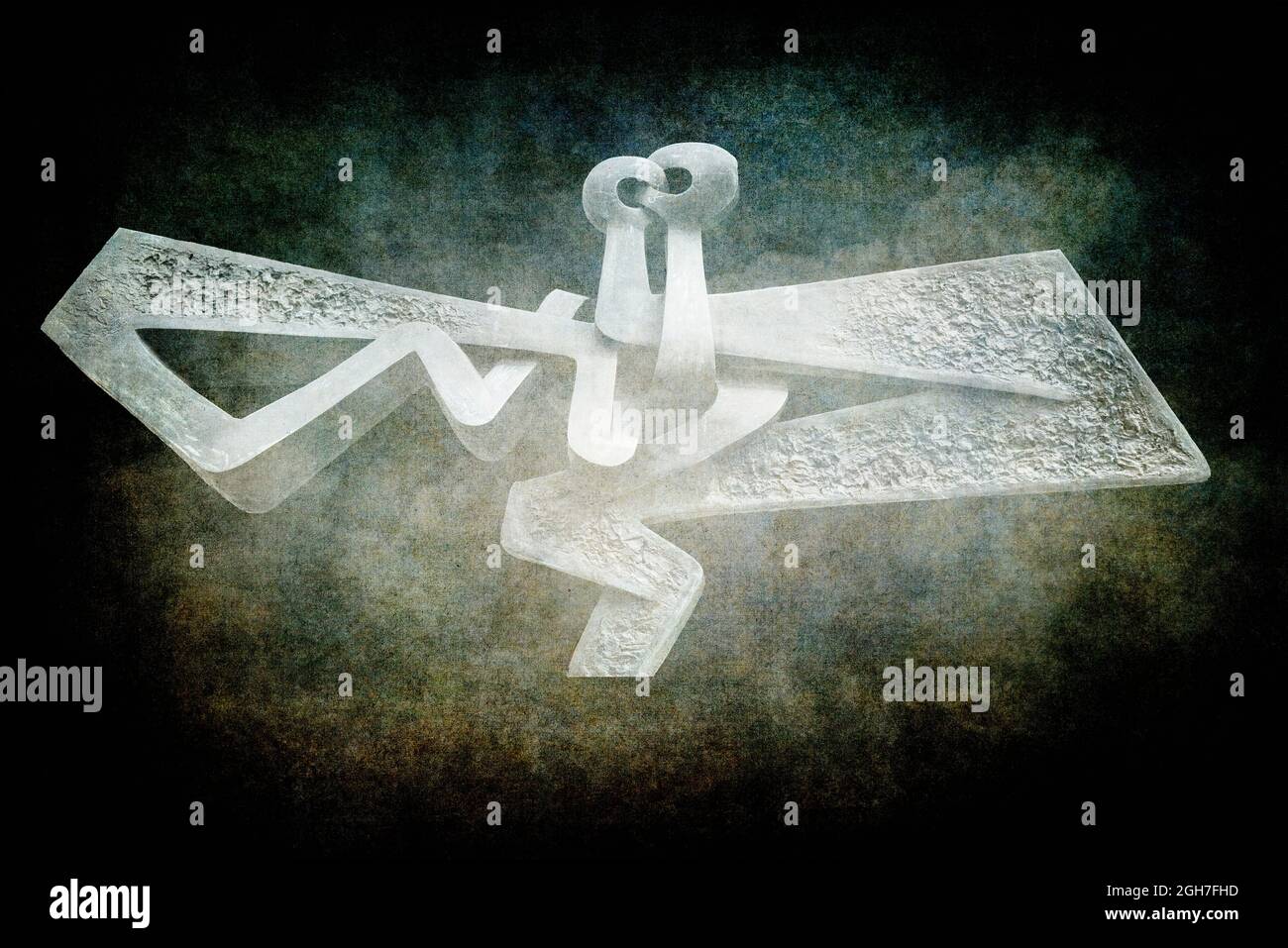Volo - texture overlay Foto Stock
