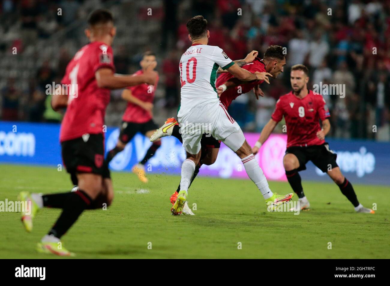 QATAR 2022 - ALBANIA / UNGHERIA Foto Stock