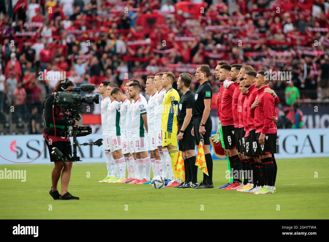 QATAR 2022 - ALBANIA / UNGHERIA Foto Stock