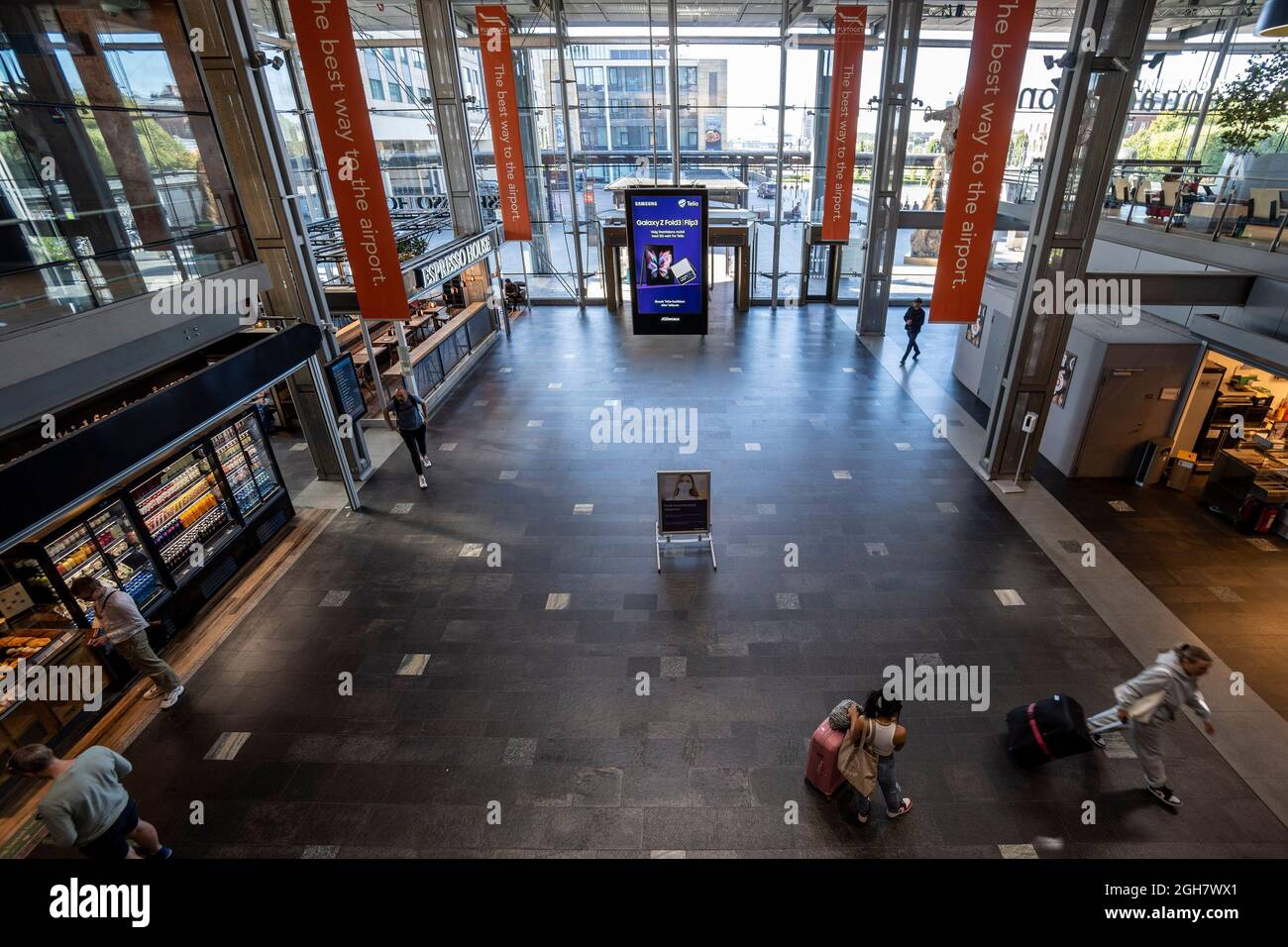 Stazione centrale di Oslo, Oslo, Norvegia, Scandinavia, Europa Foto Stock