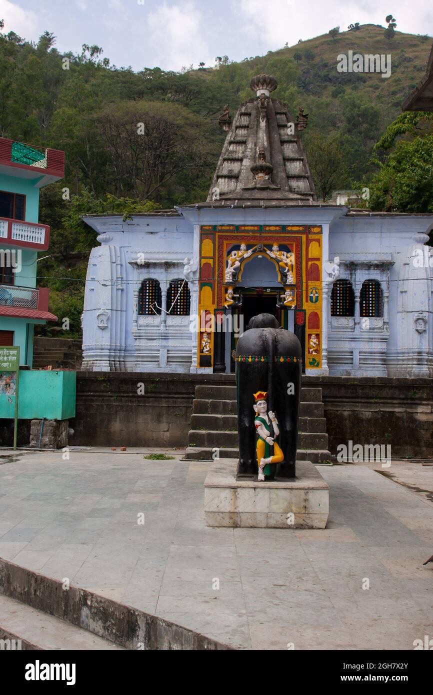 Stupa buddista a Manali, Himachal Pradesh, India Foto Stock