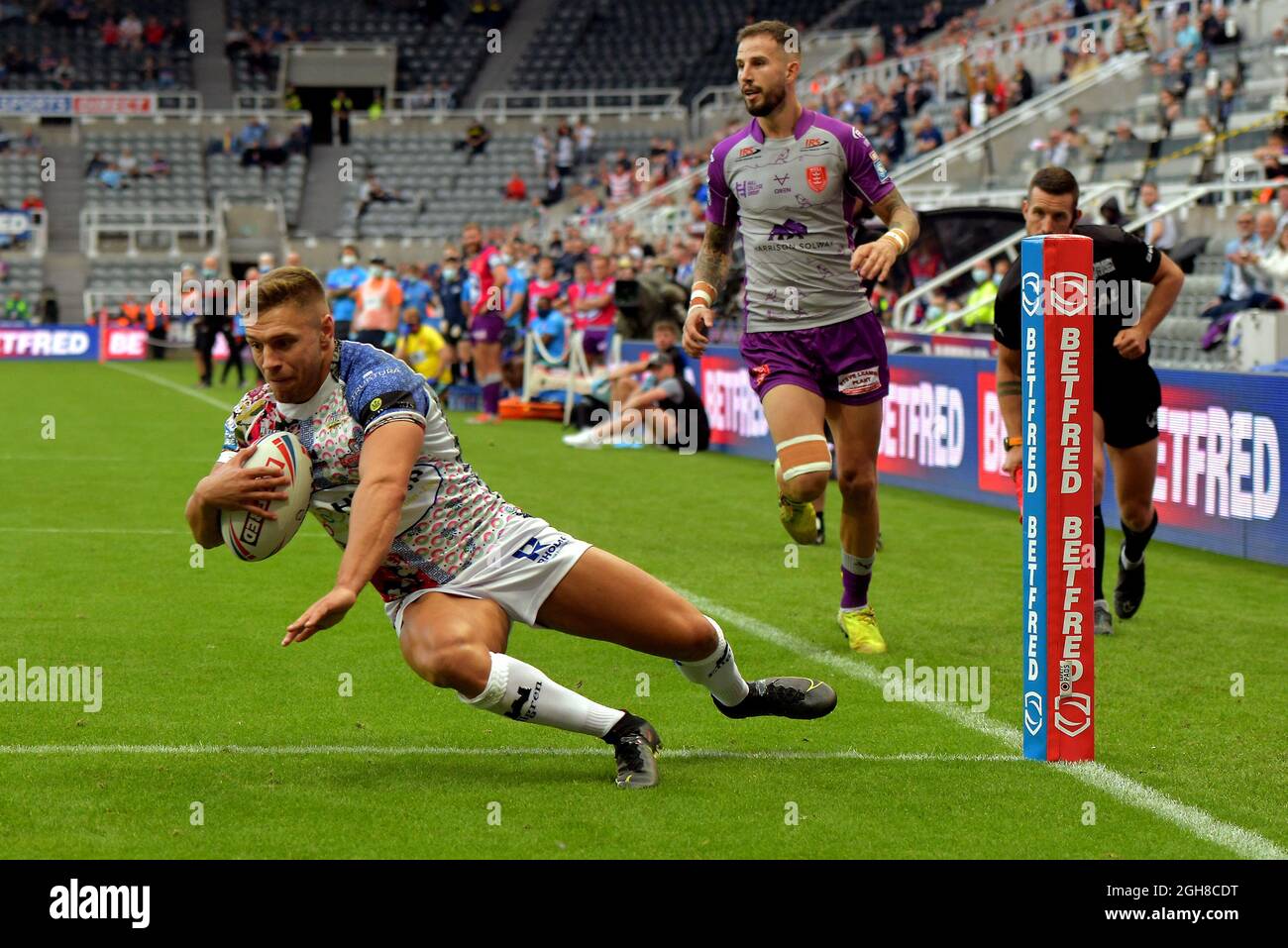 Dacia Magic Weekend Sabato 4th e 5th Settembre 2021, Super League Leigh Centurions / Hull Kingston allo stadio St James Park, Newcastle. REGNO UNITO Foto Stock